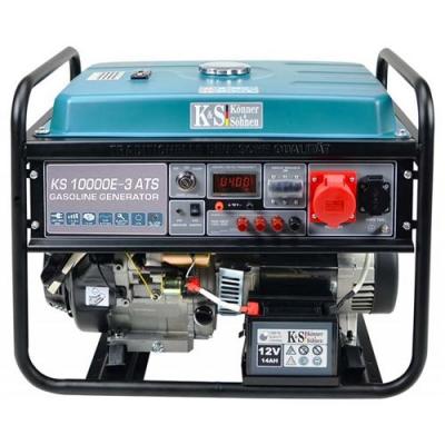 KONNER & SOHNEN K&ouml;nner & S&ouml;hnen Groupe &eacute;lectrog&egrave;ne 8000W Essence 400V KS10000E-3 ATS 