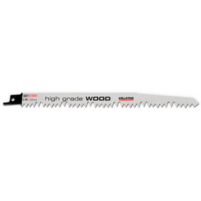 KREATOR  - Lame De Scie Sabre &agrave; Bois Hcs 230 Mm - 2 Pi&egrave;ces