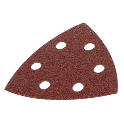 KREATOR Lot De 5 Patins Triangulaires Auto-agrippants - Grain 40 - 90x90x90 Mm