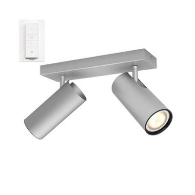 PHILIPS Lampe LED CCT  Hue White Ambiance Buratto 10W Aluminium