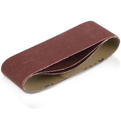 PROVENCE OUTILLAGE Lot de 3 bandes abrasives 75 x 533 mm Grain 80