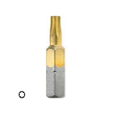 BOSCH Lot De 3 Embouts De Vissage Max Grip Torx T27 Queue 6 Pans M&acirc;le 1/4' Longueur 25Mm  2607001695
