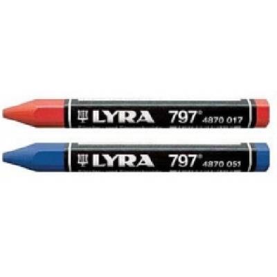 LYRA  - Bo&icirc;te de 12 craies rouges