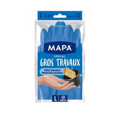 MAPA Gants Gros Travaux - Taille 8-8.5 - 12301868  - La Paire De Gants