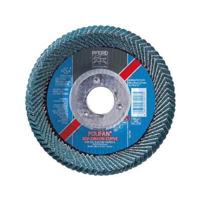 PFERD Disque &agrave; lamelles 125 mm zircon Curve-67689052 
