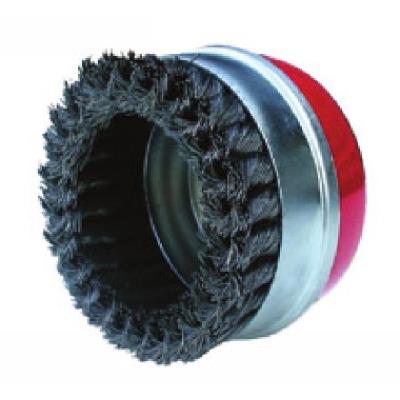 OUTIFRANCE Brosse M&eacute;tallique Rotative &Oslash; 100 Mm &Agrave; Fils Ondul&eacute;s