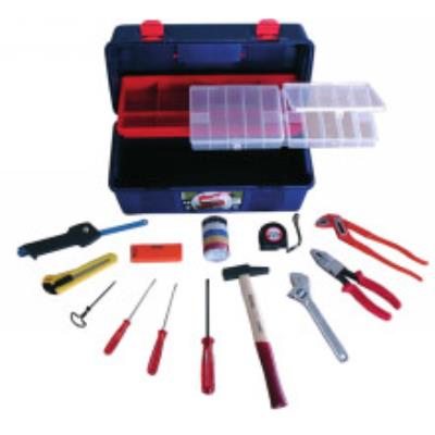 OUTIFRANCE  - Caisse &agrave; outils 18 pi&egrave;ces 