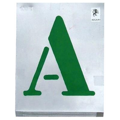 OUTIFRANCE  - Jeu de lettres vignettes &agrave; jour 80 mm