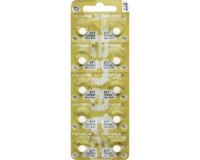 RENATA Pile bouton 377 oxyde dargent  28 mAh 1.55 V 10 pc(s)