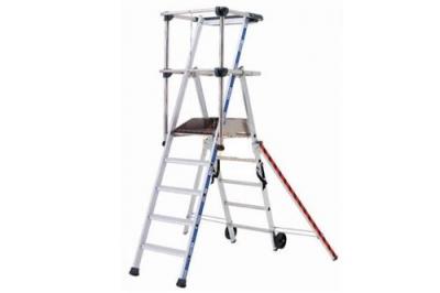 TUBESCA COMABI Plateforme Individuelle Fixe Aluminium 7 Marches