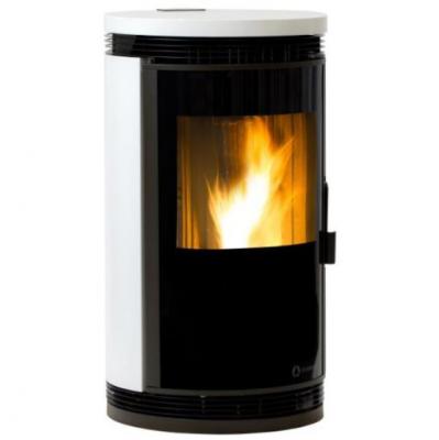 ECOFOREST Po&ecirc;le &agrave; granul&eacute;s de bois 7.5kw blanc avec wifi  20902