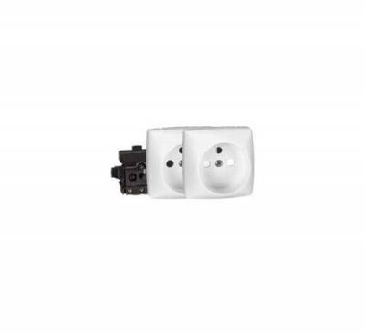 LEGRAND Prise 2 x 2P+T - Appareillage saillie composable