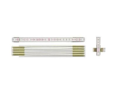 STABILA R&egrave;glet  Type 617 01128 2 m Bois de h&ecirc;tre