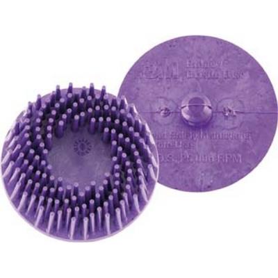 3M Roloc (TM)-Bristle Disc &Oslash; 50,8 mm 25000 tr/mn, Cubitron (TM) RD-ZB, Grain : 50, Couleur vert 