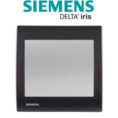 SIEMENS  - Va et Vient Silver Delta Iris + Plaque basic Anthracite