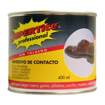 SUPERTITE Colle contact neoprene - r&eacute;f.:2421pr&eacute;sentation:potcontenance:400 ml