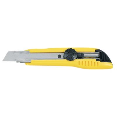 CENTRALE BRICO Tajima LC501YB Cutter 18 mm avec blocage par molette, Jaune
