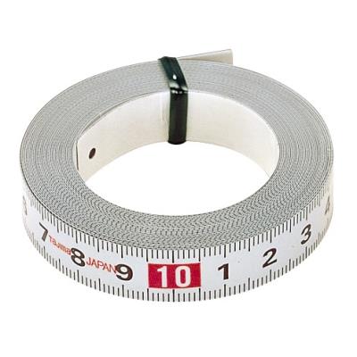 TAJIMA  PIT30R Pit Measure M&egrave;tre &agrave; ruban 3 m/16 mm adh&eacute;sif, Blanc