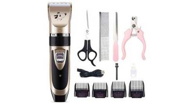 GENERIQUE Tondeuse pour chien kit de toilettage pour chien rechargeable usb tondeuse &agrave; cheveux pour animaux de compagnie 