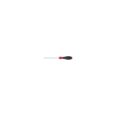 WIHA Tournevis plat ergonomique - Longueur : 125 - Lame : 4,5 - 