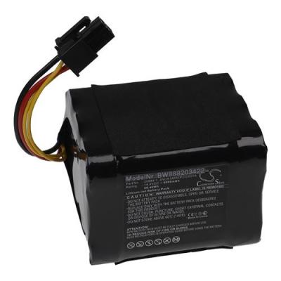 VHBW  Batterie remplacement pour Vorwerk 20884-1, 4NCR18650P2-C001A, 4NCR18650P2-C002A pour aspirateur (6000mAh, 14,4V, Li-ion)