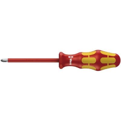 WERA  165 I Pz Vde 05006165001 Tournevis Isol&eacute; Pour Vis Cruciformes Avec Lasertip Pz 2 X 200 Mm