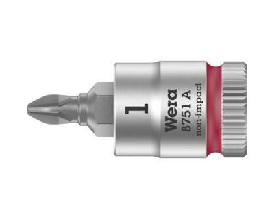 WERA  8751 A 05003350001 cruciforme Phillips Douille-embout PH 1 1/4 (6.3 mm)