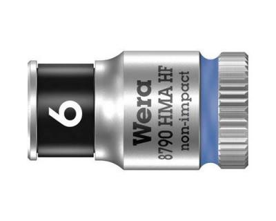 WERA  Douille Zyklop &agrave; emmanchement 1/4"" 8790 HMA HF, 6 mm - 05003721001