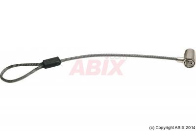 DACOMEX Boucle d ancrage suppl&eacute;mentaire pour c&acirc;ble antivol &agrave; cl&eacute; 