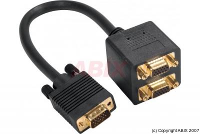 GENERIQUE Dexlan C&acirc;ble pour &eacute;cran haute r&eacute;solution 1/2 VGA M/F