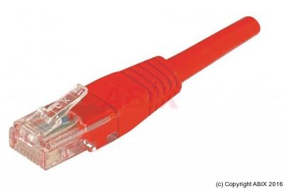 DEXLAN Cordon Rj45 Budget Cat&eacute;gorie 6 U/utp Rouge - 10 M