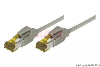 GENERIQUE Cordon RJ45 sur c&acirc;ble cat&eacute;gorie 7 S/FTP LSOH snagless gris - 10 m