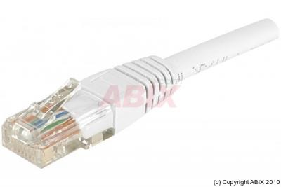 DEXLAN Cordon Rj45 Budget Cat&eacute;gorie 6 U/utp Blanc - 1 M