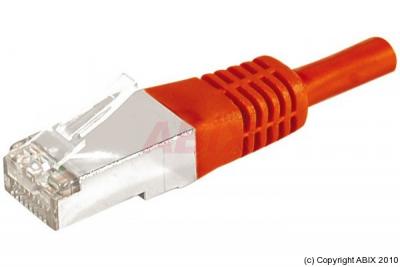 DEXLAN  Cordon RJ45 cat&eacute;gorie 6A F/UTP rouge - 3 m