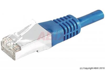 DEXLAN C&acirc;ble RJ45 CAT6a S/FTP (PIMF) - Bleu - (7,5m) 