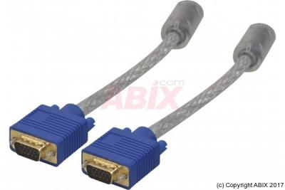 DEXLAN Cable svga or transparent HD15 mm - 5M