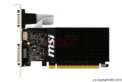 MSI  GT 710 2GD3H LP, Carte graphique