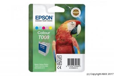 EPSON Cartouche Encre 5 Couleurs  (T008)