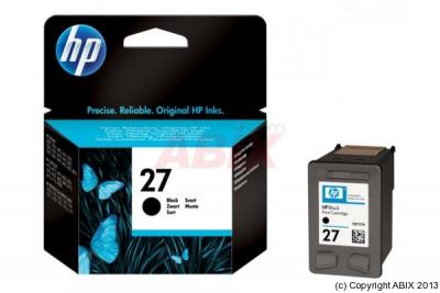 HP Cartouche d'encre origine  27 C8727AE Noir pour Deskjet 36XX, 56XX; Fax 12XX; Officejet 42XX, 43XX, 56XX, J5508, J5520; psc 12XX, 13XX