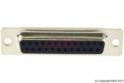 MANUTAN Connecteur &agrave; souder - DB25 Femelle