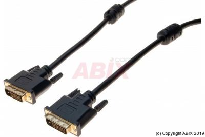 GENERIQUE Exc 127505&nbsp;DVI-D Dual Link c&acirc;ble vid&eacute;o&nbsp;&ndash;&nbsp;Noir