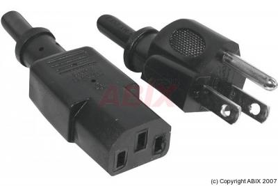 CUC Dexlan - cable d'alimentation - bipolaire pour bipolaire - 1.8 m