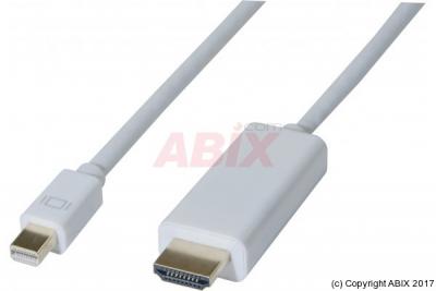 MCAD Cordon Mini DisplayPort 1.1 vers HDMI - 3m