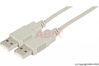 GENERIQUE Cordon USB2 type A M/M - 2.00 m
