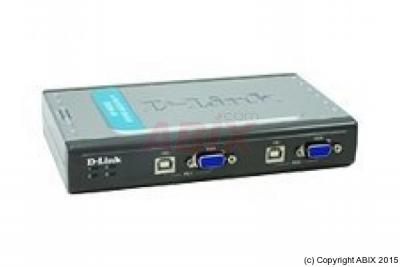 D LINK SYSTEMS D-Link DKVM 4U - Commutateur KVM - 4 x KVM port(s) - 1 utilisateur local - de bureau