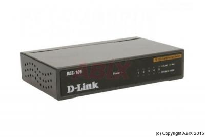 D LINK SYSTEMS D-Link DES 105 - Commutateur - 5 x 10/100 - de bureau