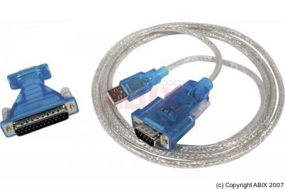 DACOMEX  - Adaptateur s&eacute;rie - USB 2.0 - RS-232