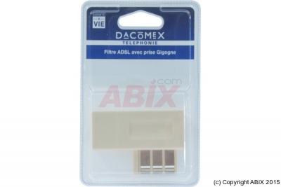 CUC Dacomex blister prise gigogne filtre adsl 