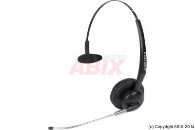 CUC Dacomex 291012 Micro Casque avec antibruit micro flex pour PC Noir