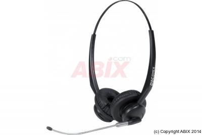 CUC Dacomex casque PC centre d'appel micro tube - 2 &eacute;couteurs